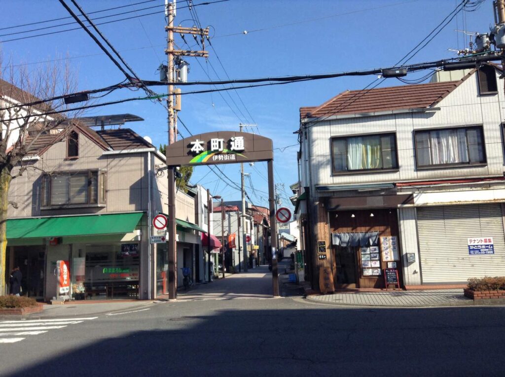 多武峰・伊勢街道への入り口