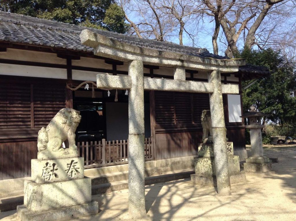 長柄神社鳥居